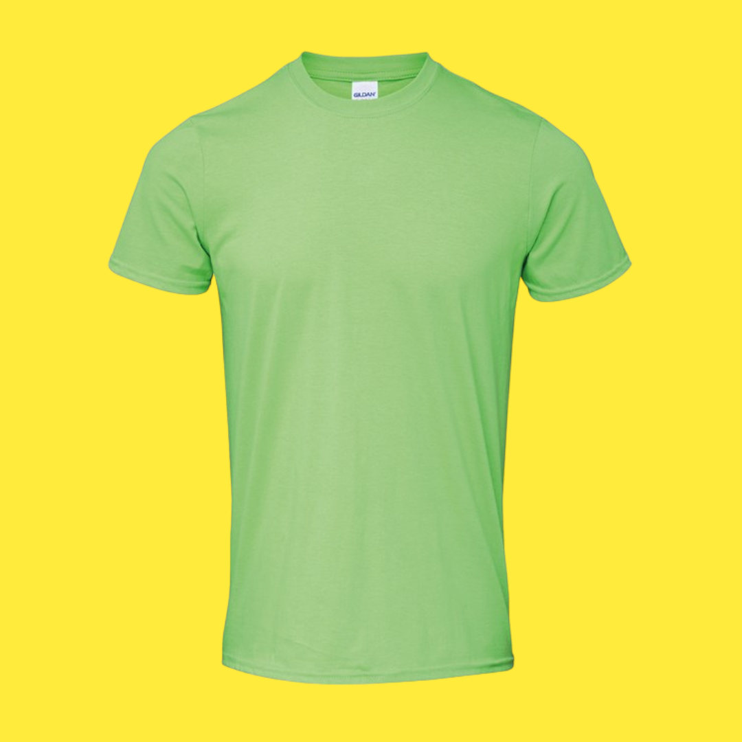 Gildan Softstyle Adult Ringspun Tee - Lime