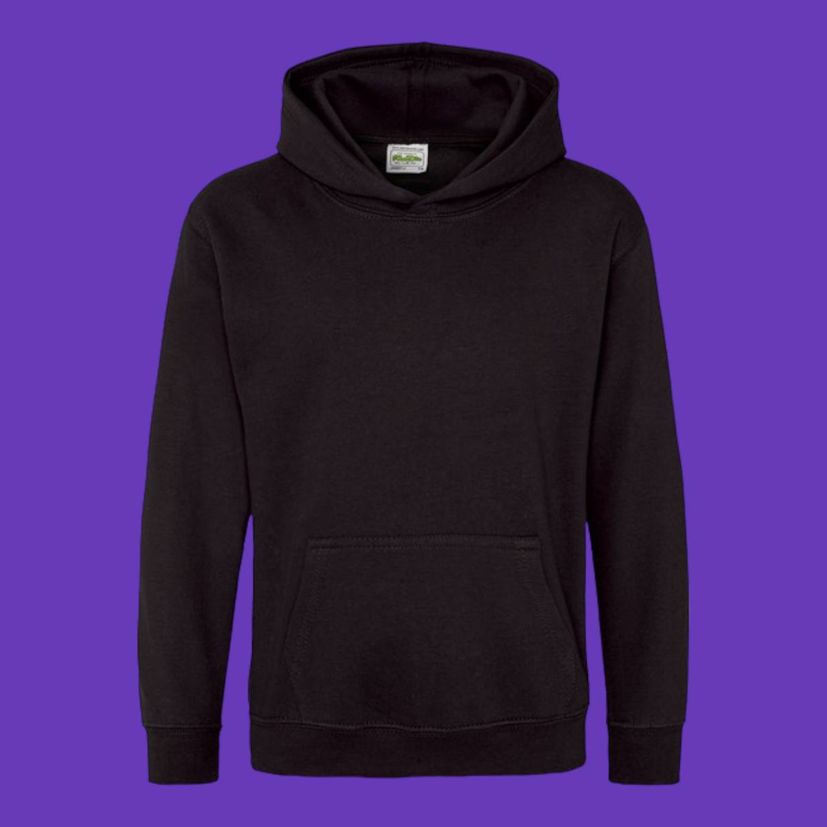AWDis Kids Hoodie - Jet Black