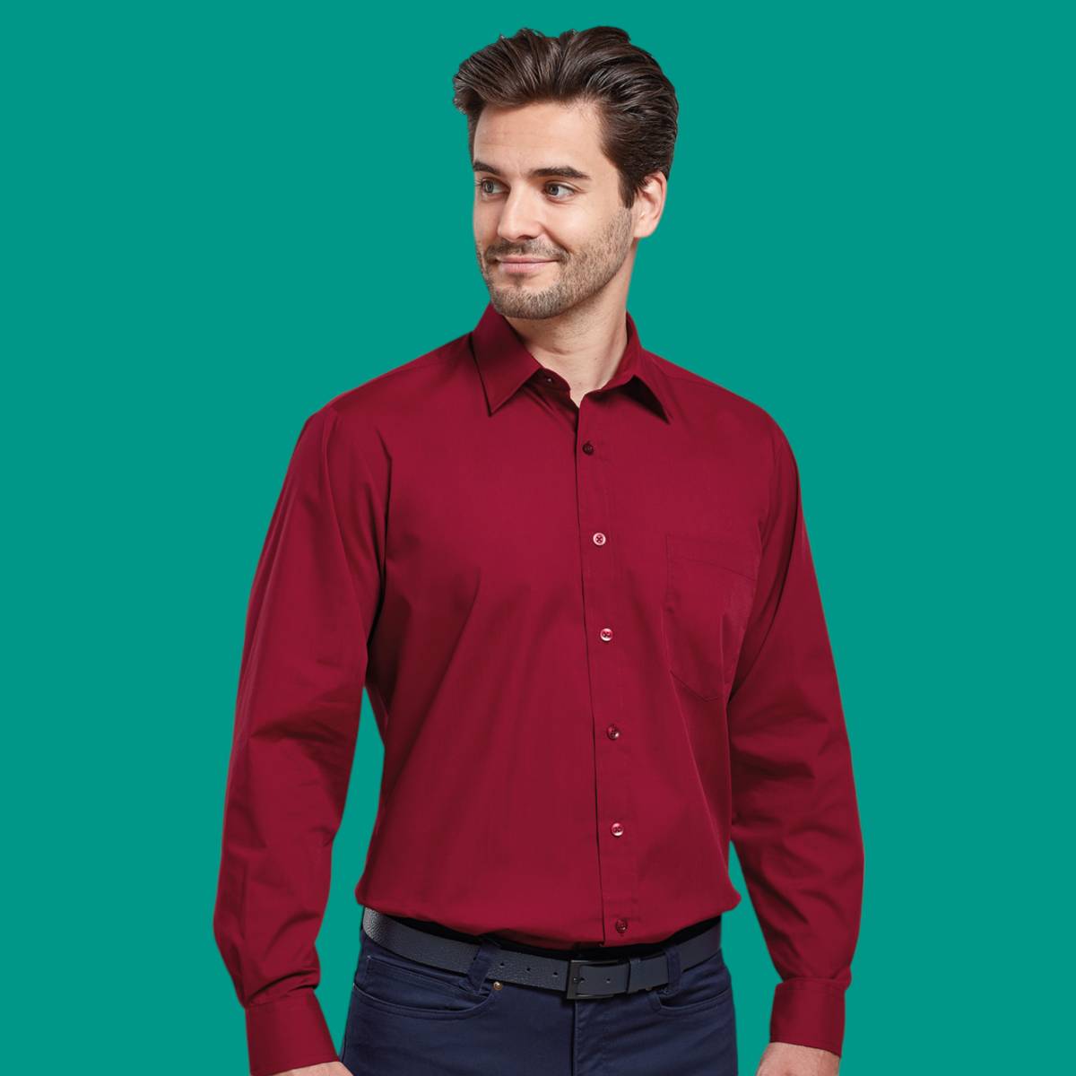 Premier Long Sleeve Poplin Shirt