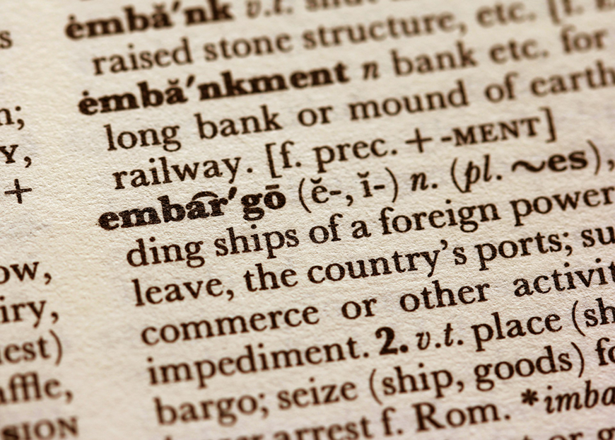 Dictionary Using a Serif Font