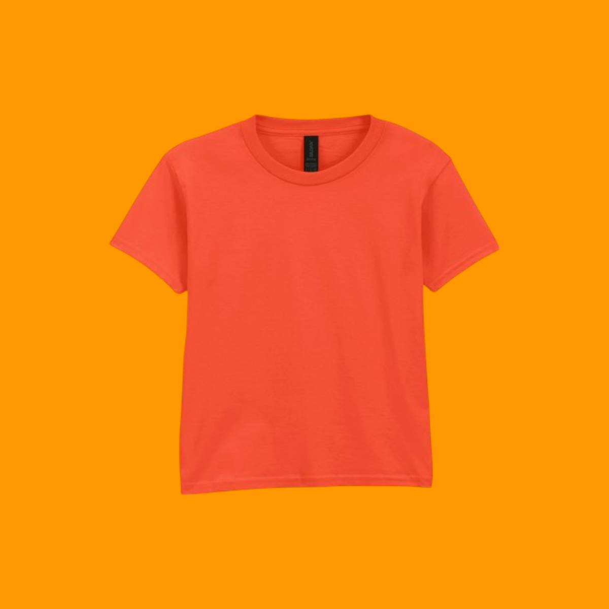 Gildan Softstyle Kids Ringspun Tee - Orange