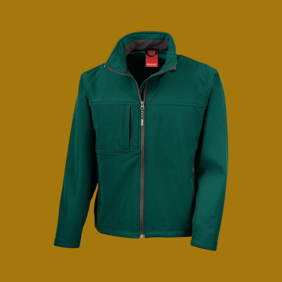 Result Classic Softshell Jacket- Bottle Green
